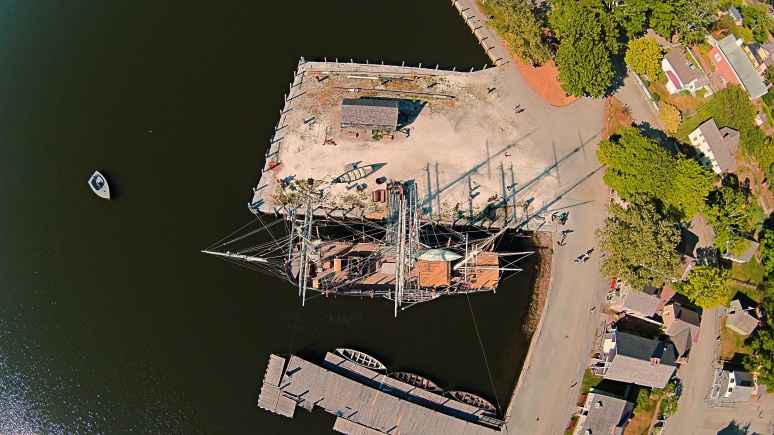 A Bird's-Eye View Of The Charles W Morgan