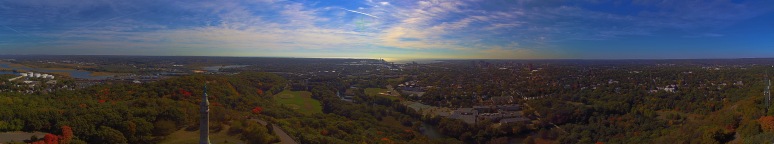 A Panorama Of New Haven Connecticut